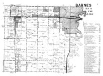 Barnes Township, Fargo, Cass County 1951